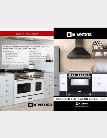 Verona Designer Hood Collection Brochure 2021